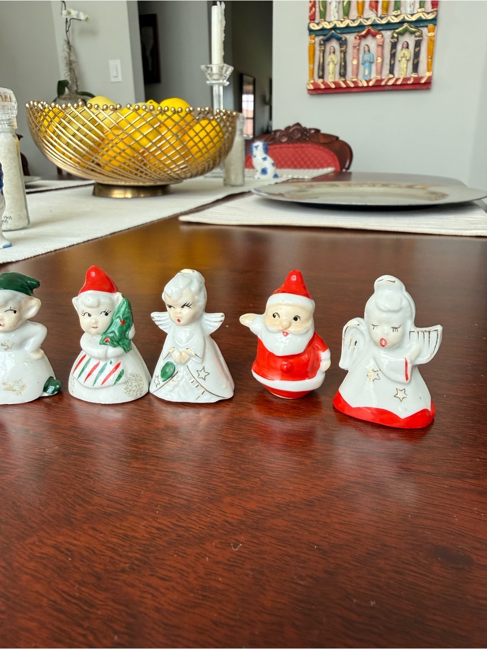 Vintage Christmas Placecard Holders - Set of 8 - Made in Japan - Picture 5 of 9